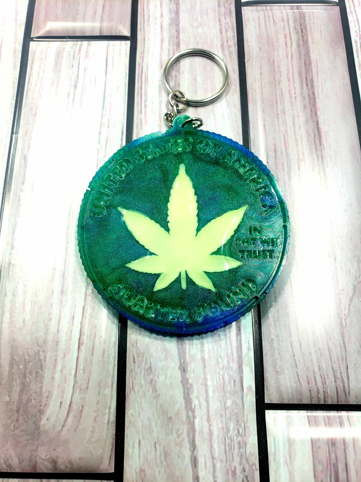 LEAF KEYCHAINS